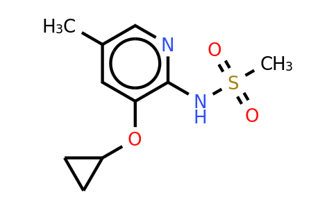 CAS 1243354-37-1 | N-(3-cyclopropoxy-5-methylpyridin-2-YL)methanesulfonamide