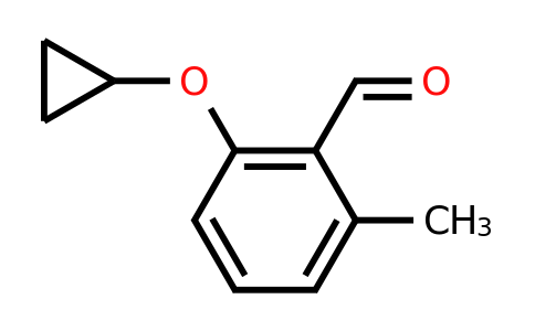 CAS 1243354-53-1 | 2-Cyclopropoxy-6-methylbenzaldehyde