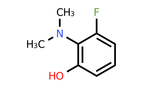 CAS 1243354-60-0 | 2-(Dimethylamino)-3-fluorophenol