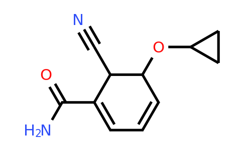 CAS 1243354-62-2 | 6-Cyano-5-cyclopropoxycyclohexa-1,3-diene-1-carboxamide