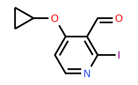 CAS 1243354-79-1 | 4-Cyclopropoxy-2-iodonicotinaldehyde