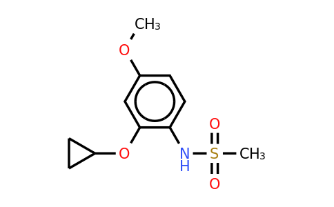 CAS 1243354-83-7 | N-(2-cyclopropoxy-4-methoxyphenyl)methanesulfonamide