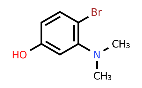 CAS 1243354-86-0 | 4-Bromo-3-(dimethylamino)phenol