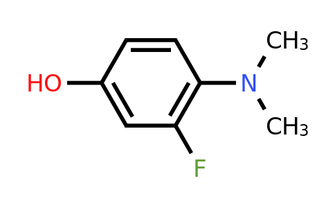 CAS 1243354-90-6 | 4-(Dimethylamino)-3-fluorophenol