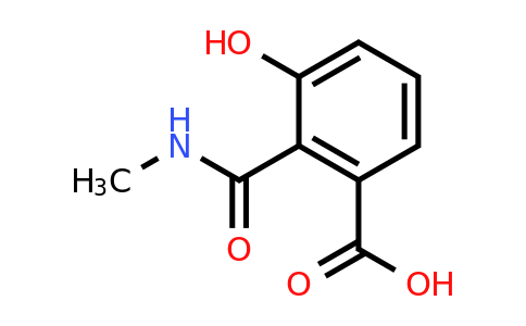 CAS 1243355-06-7 | 3-Hydroxy-2-(methylcarbamoyl)benzoic acid