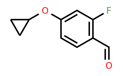 CAS 1243355-07-8 | 4-Cyclopropoxy-2-fluorobenzaldehyde