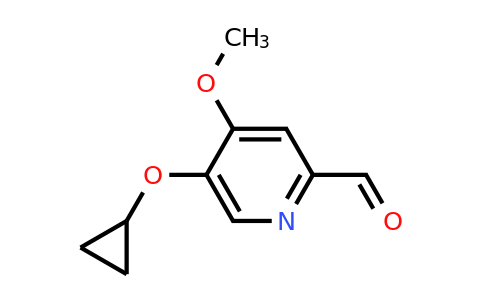 CAS 1243355-14-7 | 5-Cyclopropoxy-4-methoxypicolinaldehyde