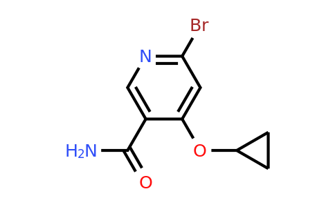 CAS 1243355-15-8 | 6-Bromo-4-cyclopropoxynicotinamide