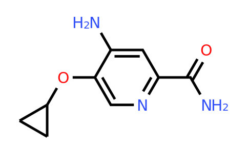 CAS 1243355-27-2 | 4-Amino-5-cyclopropoxypicolinamide