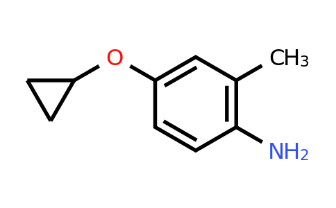 CAS 1243355-31-8 | 4-Cyclopropoxy-2-methylaniline