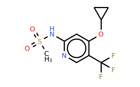 CAS 1243355-50-1 | N-(4-cyclopropoxy-5-(trifluoromethyl)pyridin-2-YL)methanesulfonamide