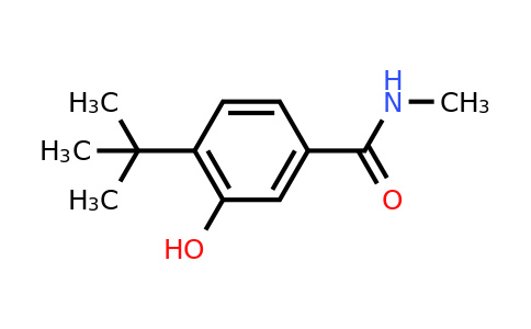 CAS 1243355-52-3 | 4-Tert-butyl-3-hydroxy-N-methylbenzamide
