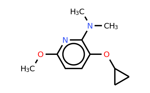 CAS 1243355-56-7 | 3-Cyclopropoxy-6-methoxy-N,n-dimethylpyridin-2-amine