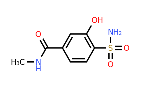 CAS 1243355-58-9 | 3-Hydroxy-N-methyl-4-sulfamoylbenzamide