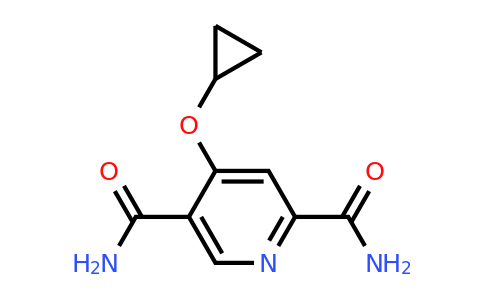 CAS 1243355-59-0 | 4-Cyclopropoxypyridine-2,5-dicarboxamide