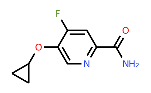 CAS 1243355-73-8 | 5-Cyclopropoxy-4-fluoropicolinamide