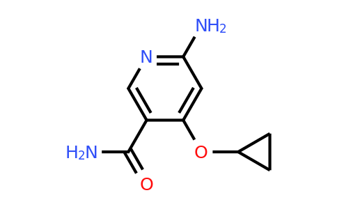 CAS 1243355-78-3 | 6-Amino-4-cyclopropoxynicotinamide