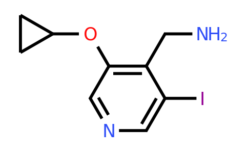 CAS 1243355-83-0 | (3-Cyclopropoxy-5-iodopyridin-4-YL)methanamine