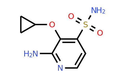 CAS 1243355-86-3 | 2-Amino-3-cyclopropoxypyridine-4-sulfonamide