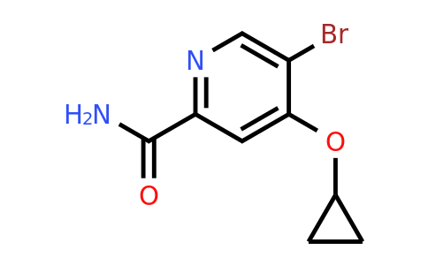 CAS 1243355-90-9 | 5-Bromo-4-cyclopropoxypicolinamide