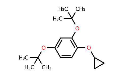 CAS 1243355-94-3 | 2,4-DI-Tert-butoxy-1-cyclopropoxybenzene