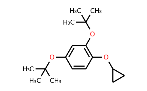 2,4-DI-Tert-butoxy-1-cyclopropoxybenzene