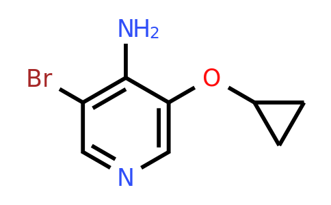 CAS 1243355-96-5 | 3-Bromo-5-cyclopropoxypyridin-4-amine