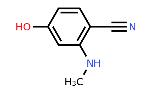 CAS 1243355-97-6 | 4-Hydroxy-2-(methylamino)benzonitrile