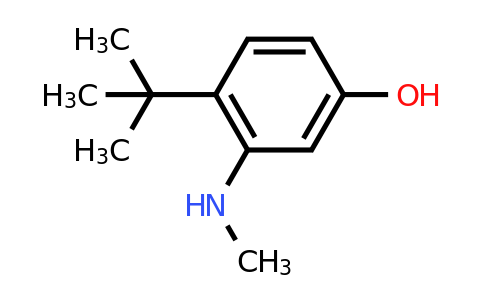 CAS 1243356-05-9 | 4-Tert-butyl-3-(methylamino)phenol