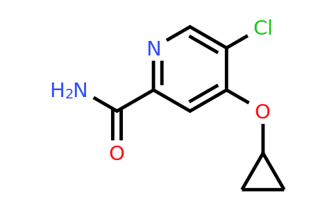 CAS 1243356-11-7 | 5-Chloro-4-cyclopropoxypicolinamide