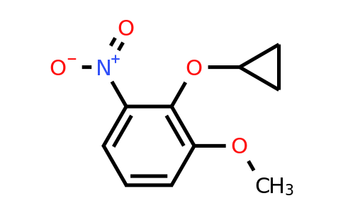 CAS 1243356-12-8 | 2-Cyclopropoxy-1-methoxy-3-nitrobenzene