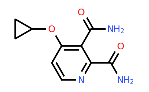 CAS 1243356-29-7 | 4-Cyclopropoxypyridine-2,3-dicarboxamide