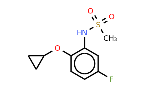 CAS 1243356-37-7 | N-(2-cyclopropoxy-5-fluorophenyl)methanesulfonamide