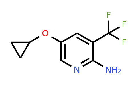 CAS 1243356-44-6 | 5-Cyclopropoxy-3-(trifluoromethyl)pyridin-2-amine