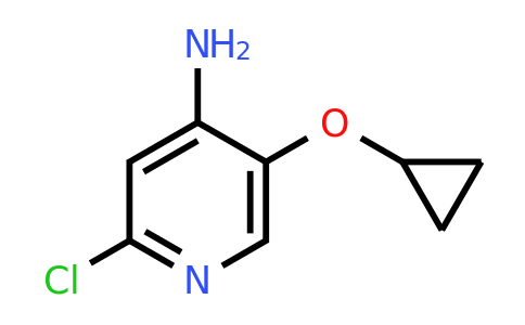 CAS 1243356-80-0 | 2-Chloro-5-cyclopropoxypyridin-4-amine