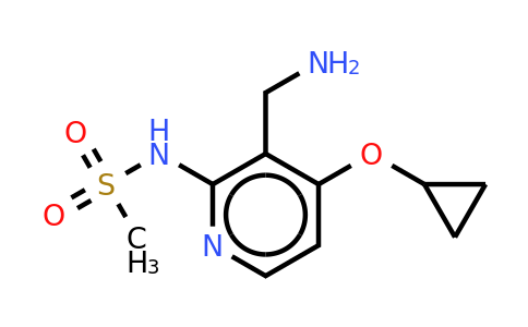 CAS 1243356-88-8 | N-(3-(aminomethyl)-4-cyclopropoxypyridin-2-YL)methanesulfonamide