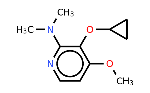 3-Cyclopropoxy-4-methoxy-N,n-dimethylpyridin-2-amine
