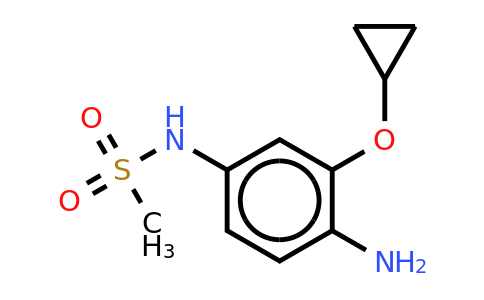 CAS 1243357-18-7 | N-(4-amino-3-cyclopropoxyphenyl)methanesulfonamide