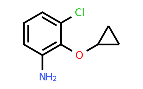 CAS 1243357-28-9 | 3-Chloro-2-cyclopropoxyaniline
