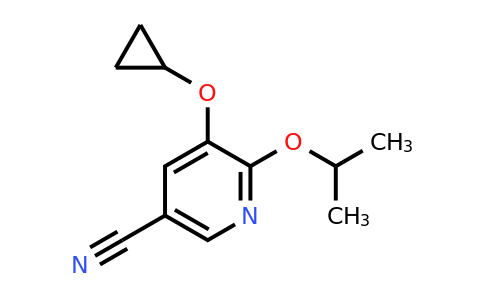 CAS 1243357-31-4 | 5-Cyclopropoxy-6-isopropoxynicotinonitrile