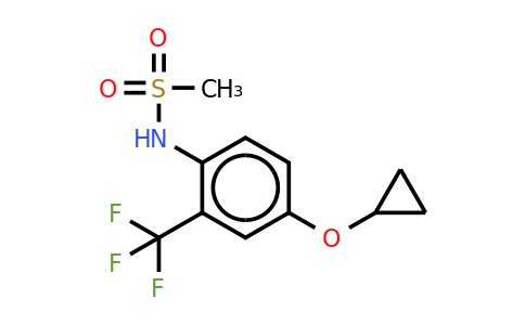 CAS 1243357-33-6 | N-(4-cyclopropoxy-2-(trifluoromethyl)phenyl)methanesulfonamide