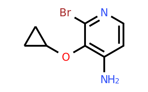 CAS 1243357-34-7 | 2-Bromo-3-cyclopropoxypyridin-4-amine