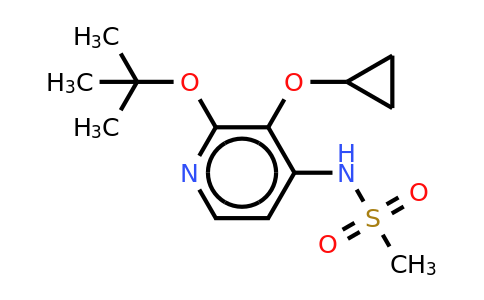 CAS 1243357-37-0 | N-(2-tert-butoxy-3-cyclopropoxypyridin-4-YL)methanesulfonamide