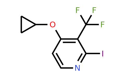 CAS 1243357-41-6 | 4-Cyclopropoxy-2-iodo-3-(trifluoromethyl)pyridine