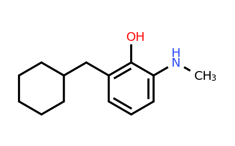 CAS 1243357-53-0 | 2-(Cyclohexylmethyl)-6-(methylamino)phenol