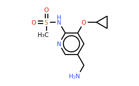 CAS 1243357-55-2 | N-(5-(aminomethyl)-3-cyclopropoxypyridin-2-YL)methanesulfonamide