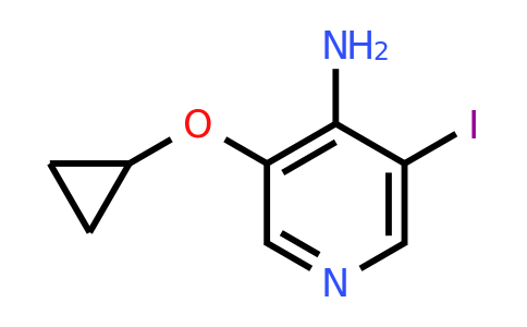 CAS 1243357-57-4 | 3-Cyclopropoxy-5-iodopyridin-4-amine