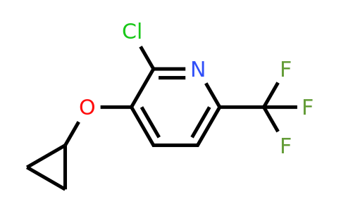 CAS 1243357-58-5 | 2-Chloro-3-cyclopropoxy-6-(trifluoromethyl)pyridine