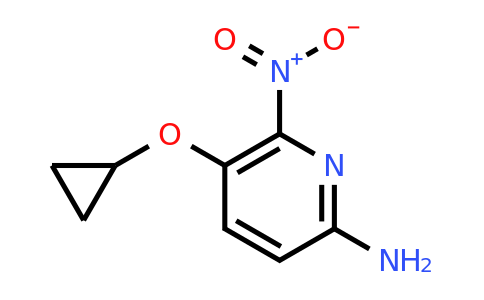 CAS 1243358-03-3 | 5-Cyclopropoxy-6-nitropyridin-2-amine
