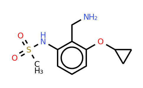 CAS 1243358-10-2 | N-(2-(aminomethyl)-3-cyclopropoxyphenyl)methanesulfonamide